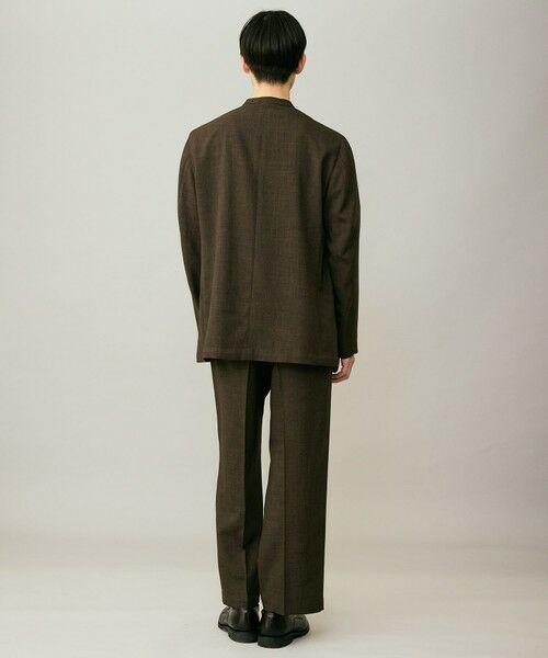 UNFILO / アンフィーロ ノーカラージャケット | ウーリーノ ノーカラージャケット | 詳細3