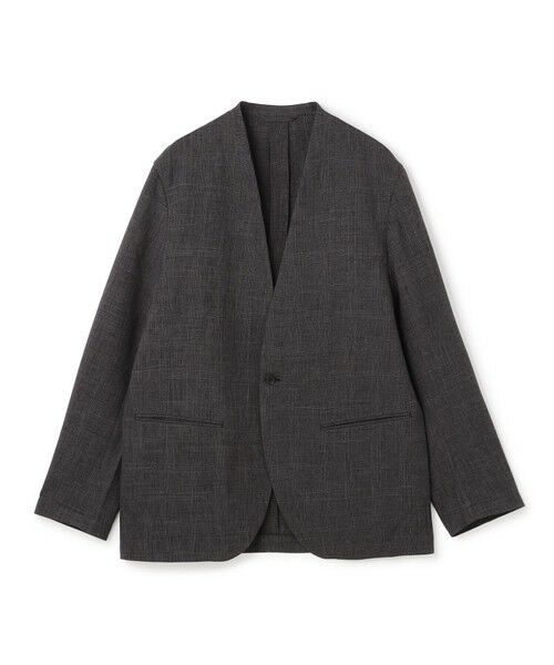 UNFILO / アンフィーロ ノーカラージャケット | ウーリーノ ノーカラージャケット | 詳細21