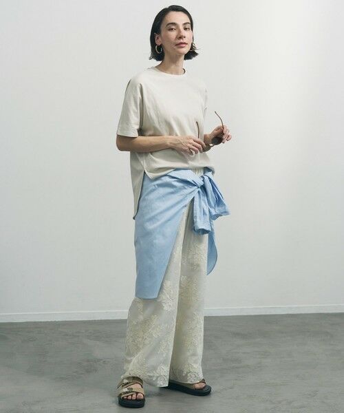 UNFILO / アンフィーロ カットソー | BEAUTY FORM-T cotton フォルムTシャツ | 詳細8