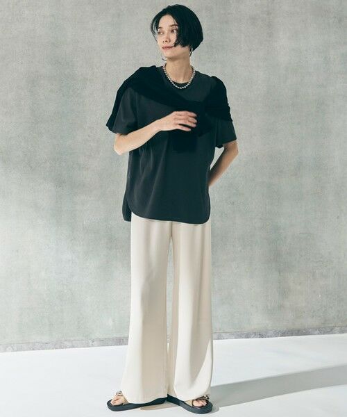 UNFILO / アンフィーロ カットソー | BEAUTY FORM-T cotton フォルムTシャツ | 詳細13