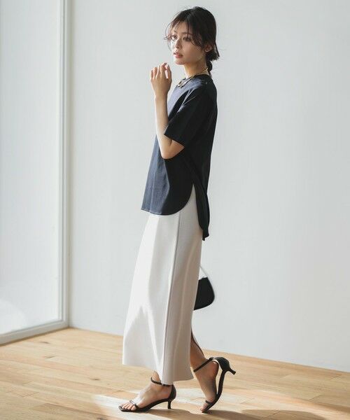 UNFILO / アンフィーロ カットソー | BEAUTY FORM-T cotton フォルムTシャツ | 詳細23