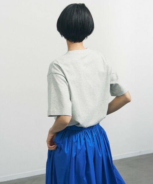 UNFILO / アンフィーロ カットソー | 【VERY掲載】BEAUTY FORM-T cotton ロゴ ハーフスリーブ Tシャツ | 詳細8