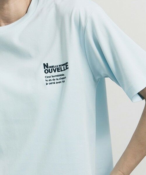 UNFILO / アンフィーロ カットソー | BEAUTY FORM-T cotton ロゴ ハーフスリーブ Tシャツ | 詳細18