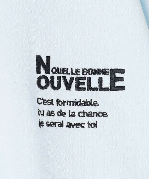 UNFILO / アンフィーロ カットソー | BEAUTY FORM-T cotton ロゴ ハーフスリーブ Tシャツ | 詳細24