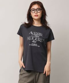 UNFILO / アンフィーロ カットソー | 【新色追加】BEAUTY FORM-T cotton ロゴ フレンチスリーブ Tシャツ