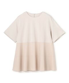 UNFILO / アンフィーロ カットソー | 【VERY掲載】BEAUTY FORM-T コンビティアード Ｔシャツ