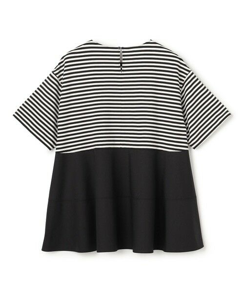 UNFILO / アンフィーロ カットソー | 【VERY掲載】BEAUTY FORM-T コンビティアード Ｔシャツ | 詳細14