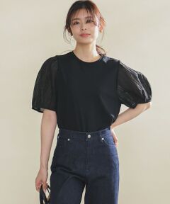 UNFILO / アンフィーロ カットソー | BEAUTY FORM-T タックスリーブ Tシャツ