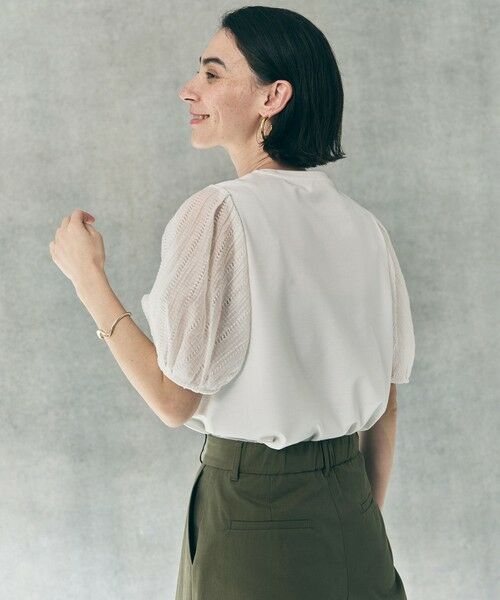 UNFILO / アンフィーロ カットソー | BEAUTY FORM-T タックスリーブ Tシャツ | 詳細2