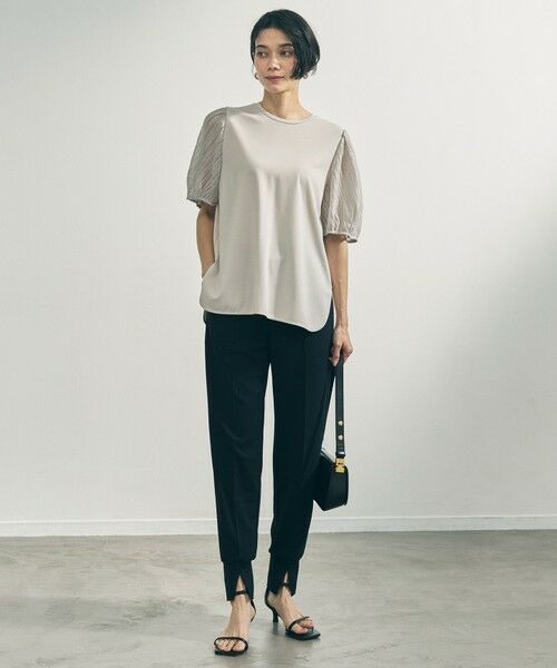 UNFILO / アンフィーロ カットソー | BEAUTY FORM-T タックスリーブ Tシャツ | 詳細6