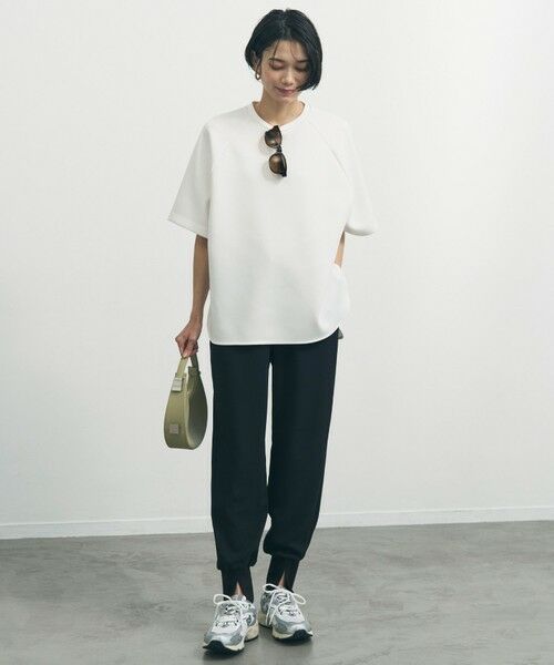 UNFILO / アンフィーロ スウェット | BEAUTY FORM JERSEY light バックZIP プルオーバー | 詳細3