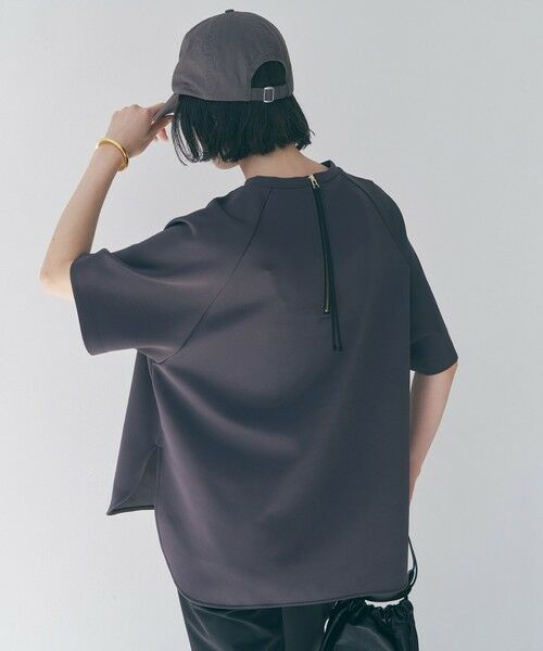 UNFILO / アンフィーロ スウェット | BEAUTY FORM JERSEY light バックZIP プルオーバー | 詳細18