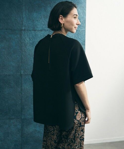 UNFILO / アンフィーロ スウェット | BEAUTY FORM JERSEY light バックZIP プルオーバー | 詳細15