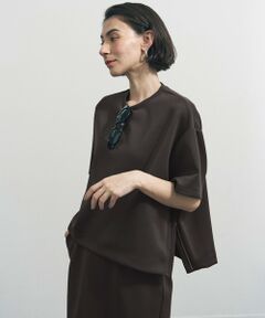 UNFILO / アンフィーロ スウェット | BEAUTY FORM JERSEY light サイドZIP プルオーバー