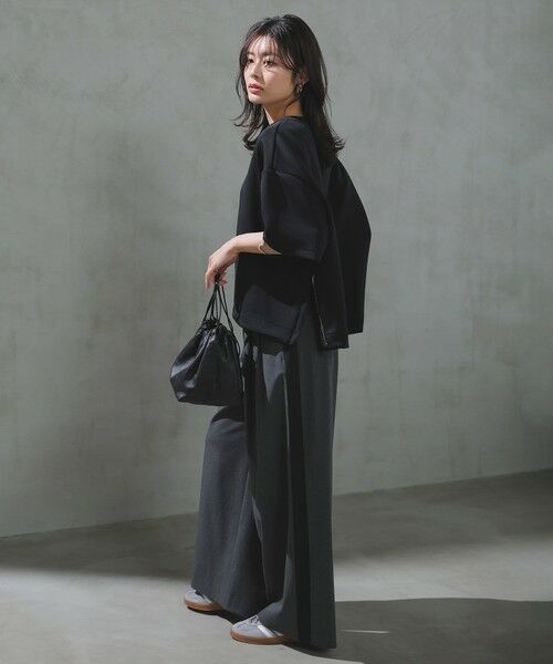 UNFILO / アンフィーロ スウェット | 【VERY掲載】BEAUTY FORM JERSEY light サイドZIP プルオーバー | 詳細21