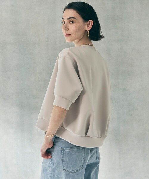 UNFILO / アンフィーロ カーディガン・ボレロ | BEAUTY FORM JERSEY light スナップカーディガン | 詳細2