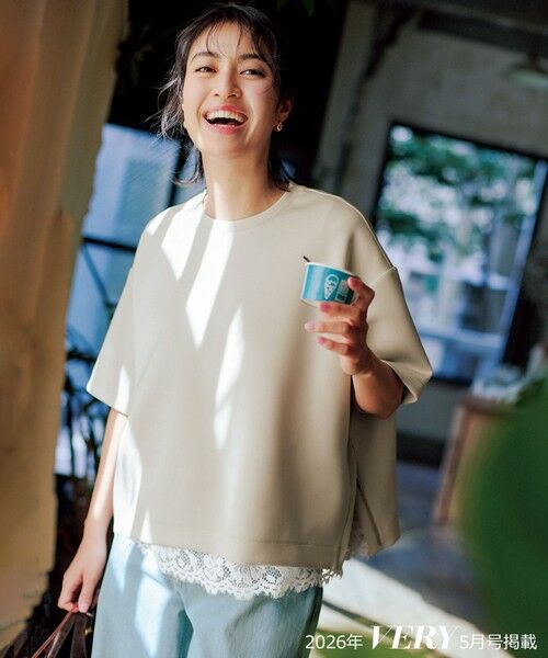 UNFILO / アンフィーロ タンクトップ | レースコンビ タンクトップ | 詳細1