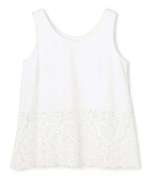 UNFILO / アンフィーロ タンクトップ | レースコンビ タンクトップ（オフ）