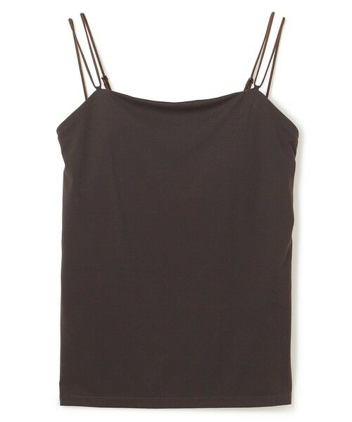 UNFILO / アンフィーロ キャミソール・チューブトップ | ラッシュガード カップ付き キャミソール（チャコールブラウン）