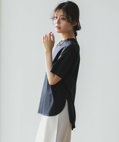 UNFILO / アンフィーロ カットソー | BEAUTY FORM-T cotton フォルムTシャツ | 詳細21