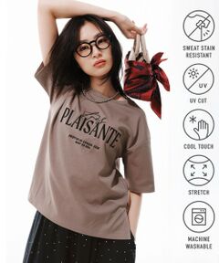 UNFILO / アンフィーロ カットソー | 【新色追加/VERY掲載】BEAUTY FORM-T cotton ロゴ ハーフスリーブ Tシャツ