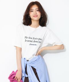 UNFILO / アンフィーロ カットソー | 【新色追加/VERY掲載】BEAUTY FORM-T cotton ロゴ ハーフスリーブ Tシャツ