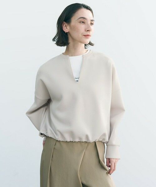 UNFILO / アンフィーロ カットソー | BEAUTY FORM-T cotton ロゴ ハーフスリーブ Tシャツ | 詳細3