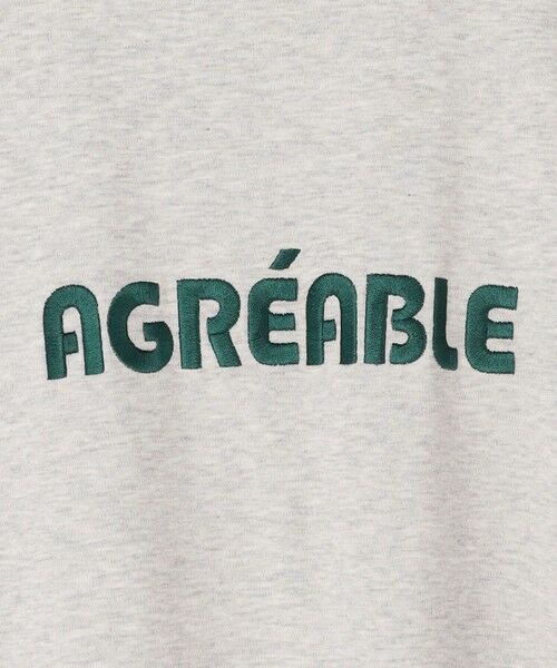 UNFILO / アンフィーロ カットソー | BEAUTY FORM-T cotton ロゴ フレンチスリーブ Tシャツ | 詳細14