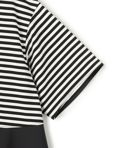 UNFILO / アンフィーロ カットソー | 【VERY掲載】BEAUTY FORM-T コンビティアード Ｔシャツ | 詳細17