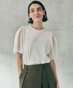 UNFILO / アンフィーロ カットソー | BEAUTY FORM-T タックスリーブ Tシャツ