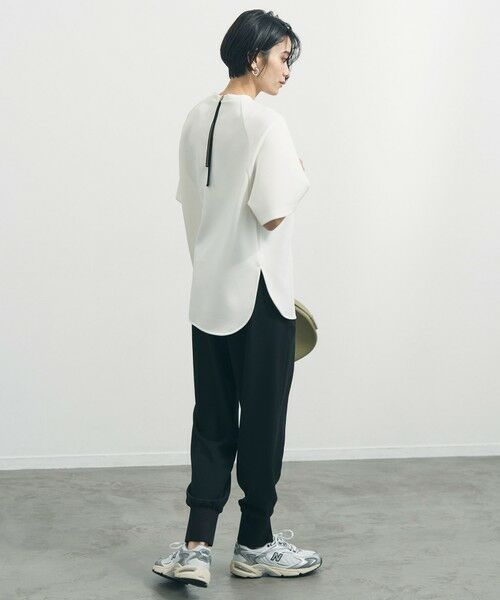 UNFILO / アンフィーロ スウェット | BEAUTY FORM JERSEY light バックZIP プルオーバー | 詳細2