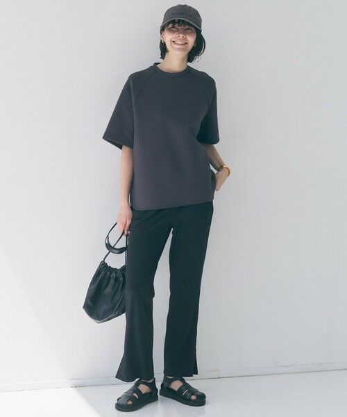 UNFILO / アンフィーロ スウェット | BEAUTY FORM JERSEY light バックZIP プルオーバー | 詳細16