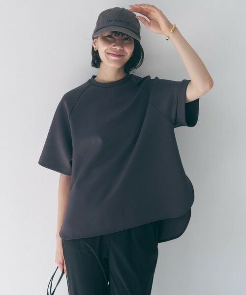 UNFILO / アンフィーロ スウェット | BEAUTY FORM JERSEY light バックZIP プルオーバー | 詳細17