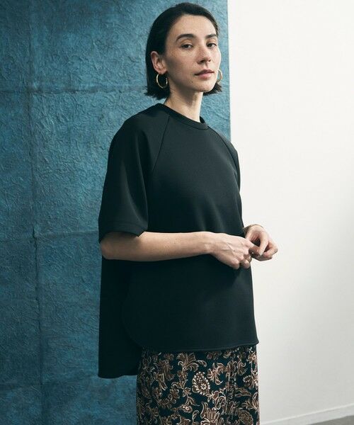 UNFILO / アンフィーロ スウェット | BEAUTY FORM JERSEY light バックZIP プルオーバー | 詳細14