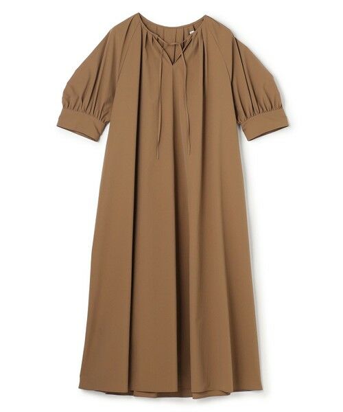 UNFILO / アンフィーロ ロング・マキシ丈ワンピース | コンフォート ワンピース（ブラウン）
