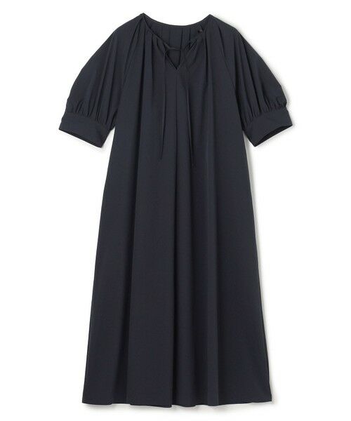 UNFILO / アンフィーロ ロング・マキシ丈ワンピース | コンフォート ワンピース（ネイビー）