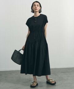 UNFILO / アンフィーロ ロング・マキシ丈ワンピース | BEAUTY FORM-T コンビティアード ワンピース