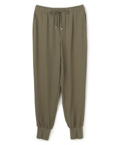 UNFILO / アンフィーロ その他パンツ | 【ウエストゴム】ライトジョーゼット ジョグパン