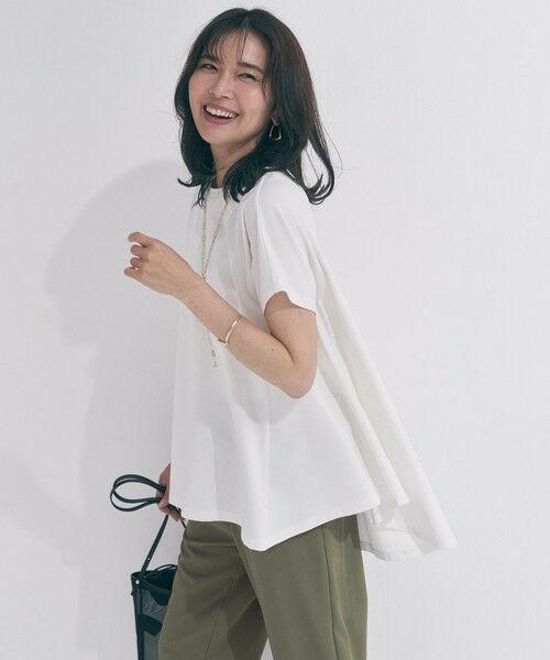 UNFILO / アンフィーロ その他パンツ | 【ウエストゴム】ライトジョーゼット ジョグパン | 詳細1