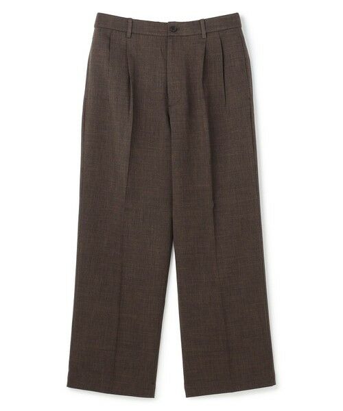 UNFILO / アンフィーロ スラックス・ドレスパンツ | ウーリーノ 2タックスラックス | 詳細4