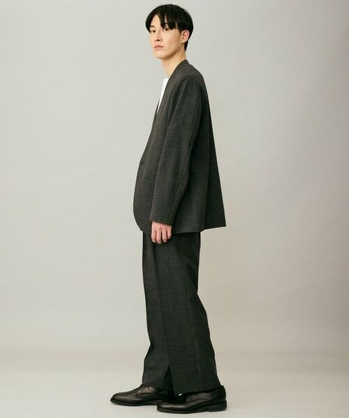 UNFILO / アンフィーロ スラックス・ドレスパンツ | ウーリーノ 2タックスラックス | 詳細15