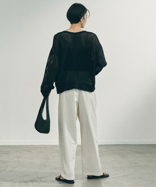 UNFILO / アンフィーロ その他パンツ | 【セットアップ着用可/ウエストゴム】FINE MOVE ギャザーワイドパンツ | 詳細2