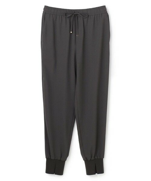 UNFILO / アンフィーロ その他パンツ | 【ウエストゴム】ライトジョーゼット ジョグパン | 詳細3