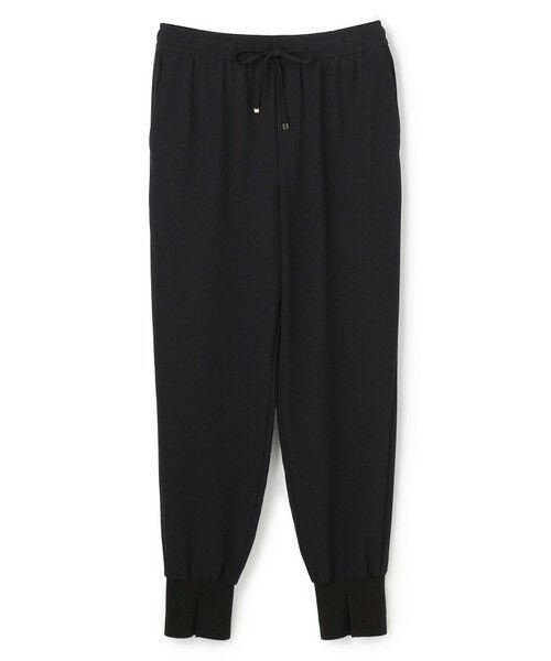 UNFILO / アンフィーロ その他パンツ | 【ウエストゴム】ライトジョーゼット ジョグパン | 詳細11