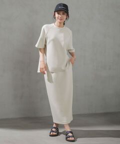 UNFILO / アンフィーロ ミニ・ひざ丈スカート | BEAUTY FORM JERSEY light Iラインスカート