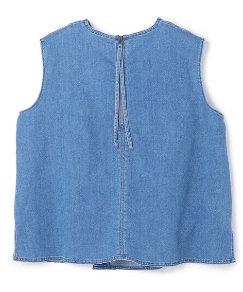 UNFILO / アンフィーロ シャツ・ブラウス | 【野呂佳代さん着用】UNFILO DENIM light ノースリーブブラウス | 詳細8
