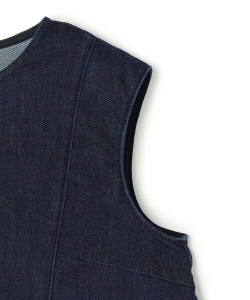 UNFILO / アンフィーロ シャツ・ブラウス | 【セットアップ着用可】UNFILO DENIM light ノースリーブブラウス | 詳細7