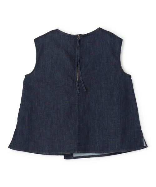 UNFILO / アンフィーロ シャツ・ブラウス | 【セットアップ着用可】UNFILO DENIM light ノースリーブブラウス | 詳細9