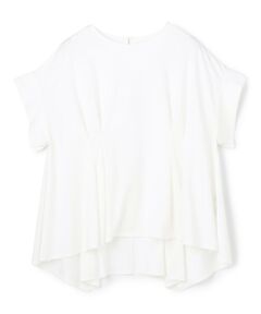 UNFILO / アンフィーロ カットソー | ヒートシールドジャージー タックデザイン Tシャツ