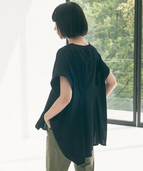 UNFILO / アンフィーロ カットソー | ヒートシールドジャージー タックデザイン Tシャツ | 詳細7